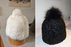 Stilvolle und wärmende Pelzmützen
