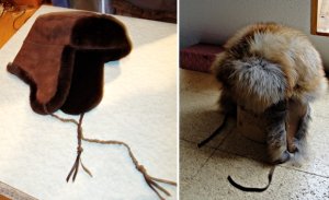 Kindertrappermütze aus Toskana-Lamm // Pelzkappe für Erwachsene